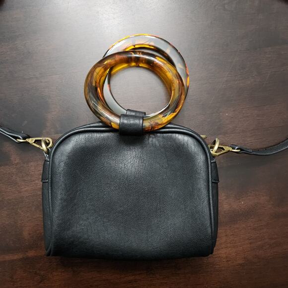 Anthropologie Lucite-Handled Mini Crossbody Bag - Picture 3 of 5